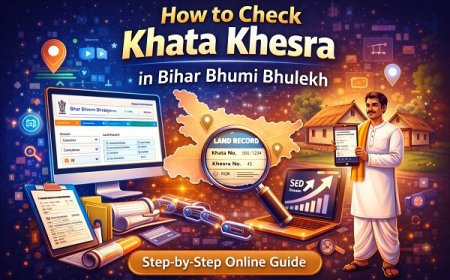 How to Check Khata Khesra in Bihar Bhumi Bhulekh Online (Step-by-Step Guide)