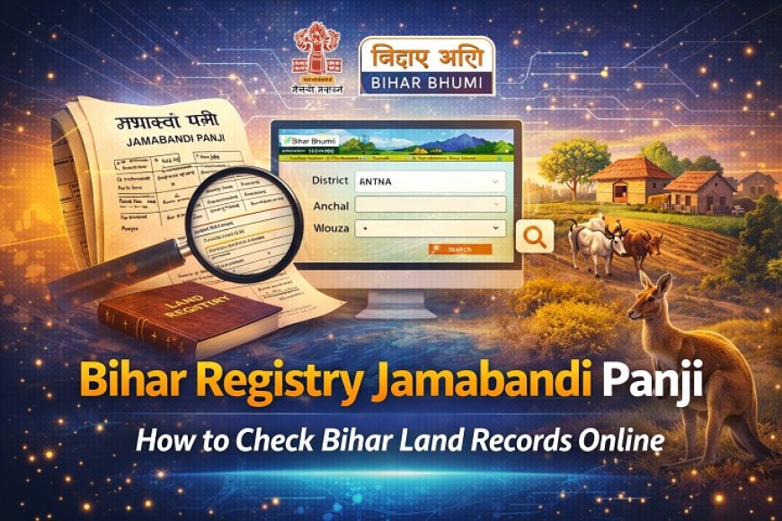 Bihar Registry Jamabandi Panji – Check Land Records Online